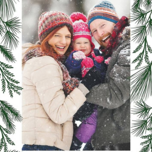 619451760.png Simple Greenery Holiday Photo Card