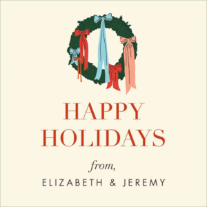 619451762.png Ribbons and Bows Wreath Holiday Gift Tag Label