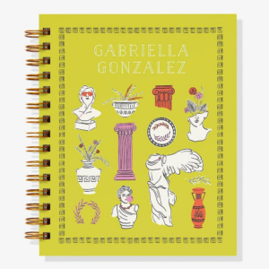 12-Month Classical Cool Custom Planner