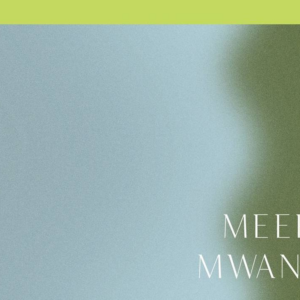 Wavy Colorblock Blue Stationery