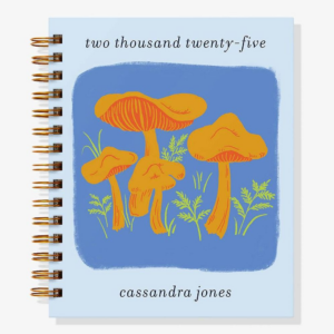 12-Month Red Gilled Webcap Custom Planner