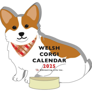 619451885.png 2025 Calendar-Animal Die Cut - WELSH CORGI
