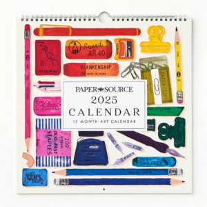 2025 Paper Source Art Grid Calendar