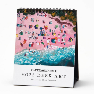2025 Paper Source Desk Art Easel Calendar