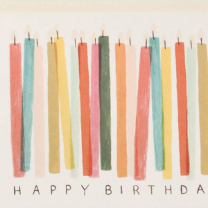 Candles Birthday Stationery Set