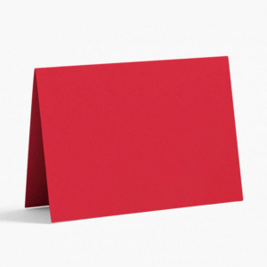 Red Place Cards