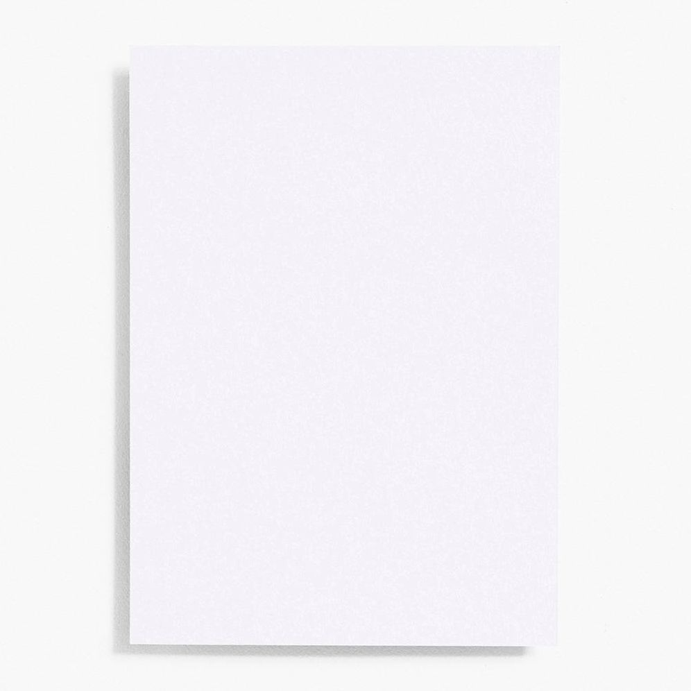 4 Bar Pure White Note Cards