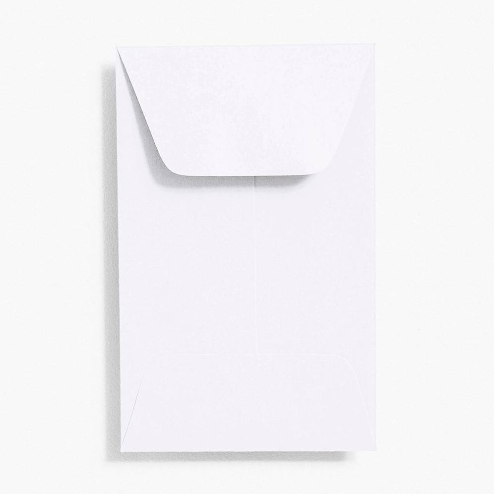 Pure White Coin Envelopes