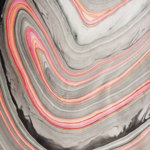 Pink & Gray Marble Handmade Paper