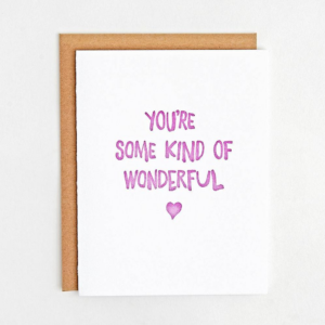 Some Kind of Wonderful Love Card
