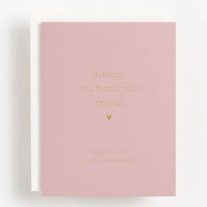 Found Your Person Engagement Card