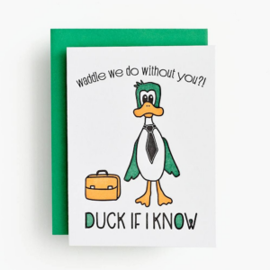 619453223.png Duck If I Know Greeting Card