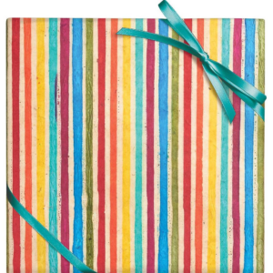 619454177.png Rainbow Stripes Handmade Paper