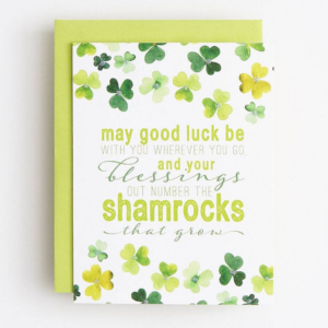 619454555.png Good Luck St Patrick's Day Card