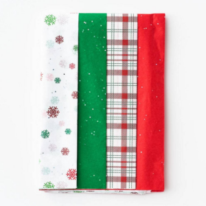 Red/Green Snowflake and Plaid S/16