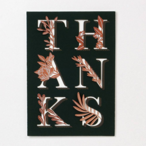 619455507.png Laser Cut Pink Floral Thank You Card