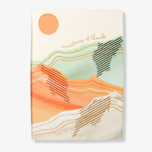 619455699.png Laser Cut Mountain Of Thanks Card