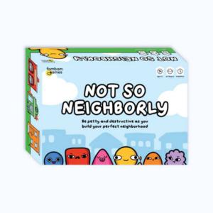 Not So Neighborly by Alice Hong and Jessica Hong (B&N Game of the Month)