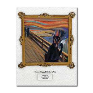 619456667.png I Scream Dog Birthday Card