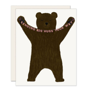619456828.png Sending Big Hugs Greeting Card