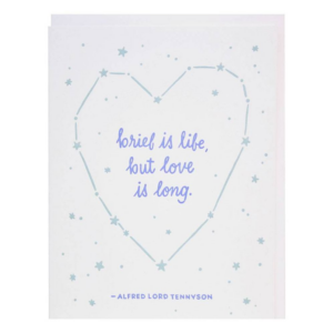 619456844.png Love Is Long Greeting Card