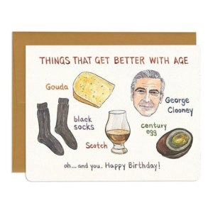 Better With Age Birthday Card