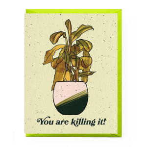 619456970.png Killing It Greeting Card