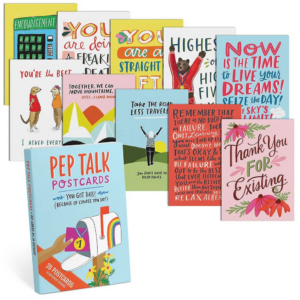 619457315.png Pep Talk Postcard Set