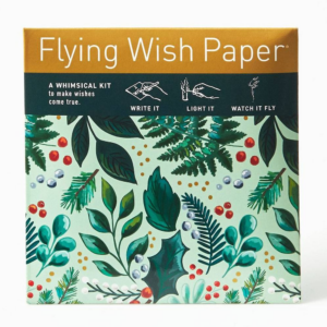 619457400.png Holly Print Flying Wish Paper