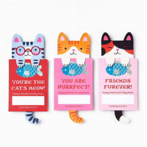 VAL OFF/EMBL Diecut Cat Bookmarks FLT S/10