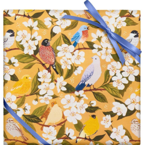 Songbirds & Blossoms Wrapping Paper