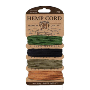 619458131.png Hemptique HC20-SOC Hemp Cord 20 No. 120 Feet-Pkg-Camo