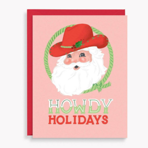 Howdy Holidays Card