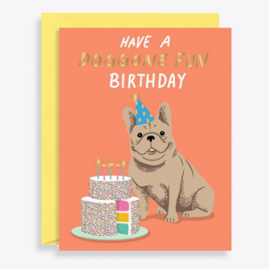 Doggone Fun Birthday Card