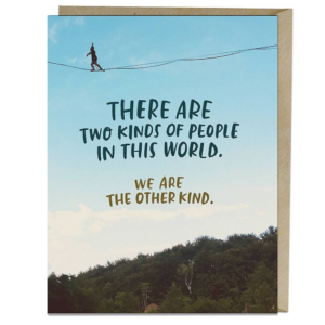 Two Kinds Of People Greeting Card
