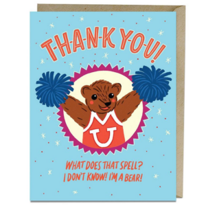 619458768.png Thank You, I'm a Bear! Card