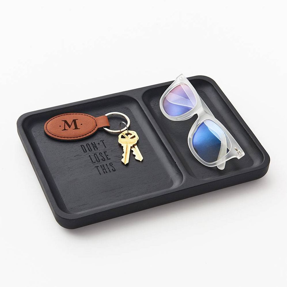 Don't Lose This Wooden Catchall