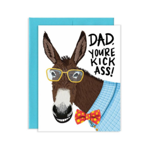 Kick Ass Father's Day Card