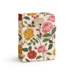 619459595.png Rifle Paper Co. Roses Small Gift Bag