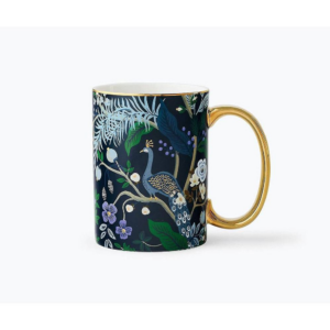 619459625.png Rifle Paper Co. Peacock Porcelain Mug