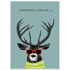 619459630.png Stag Dad Father's Day Card