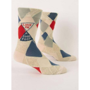 619459648.png Love Me A Good Poop Crew Socks