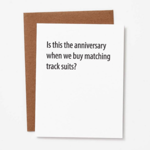 619459661.png Matching Track Suits Anniversary Card