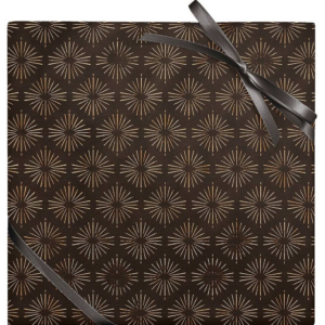 619459964.png Gold Starburst Stone Wrapping Paper