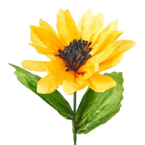619460150.png Yellow Sunflower Paper Flower