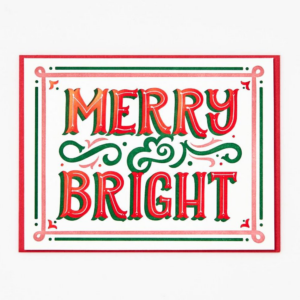 619460214.png Merry & Bright Vintage Type Holiday Card