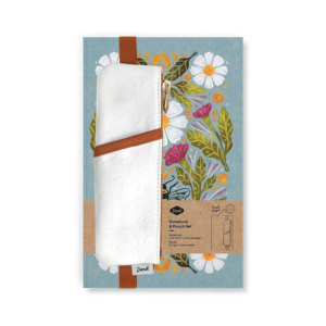 619460529.png Honeybee Tea Notebook and Notebook Pouch Set
