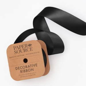 Satin Black 1.5" 10 YD