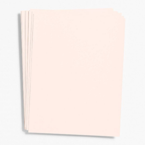 Superfine Blush Paper 8.5" x 11"