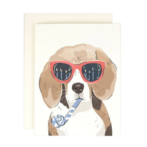 619460853.png Sunnies Wearing Birthday Dog Birthday Card